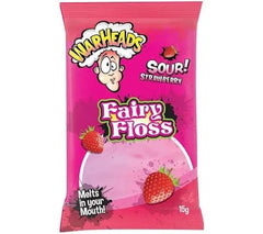 Warhead Straw Fairy Floss 15G