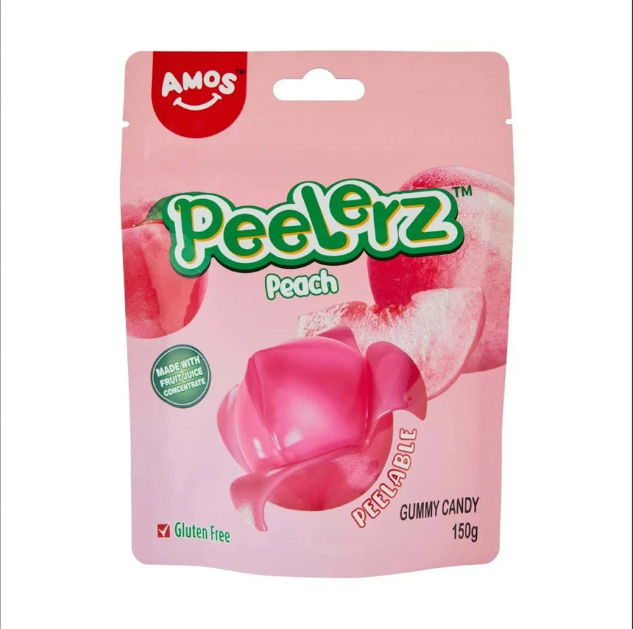 AMOS PEELERZ PEACH 85G*24