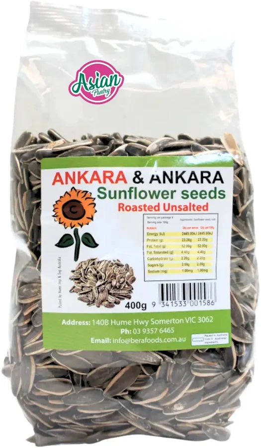 Ankara Unsalted Sunflower Seeds 400g