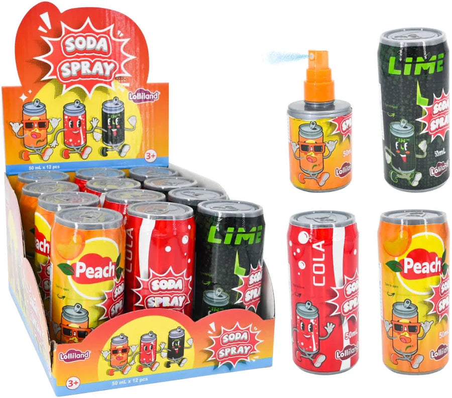 LOLLILAND SODA SPRAY 50ML*12