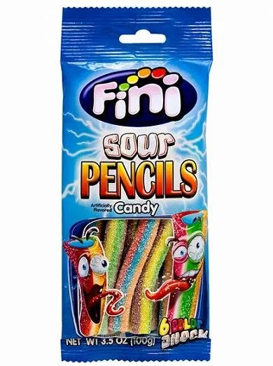 FINI RAIN SOUR PENCIL 100G*12
