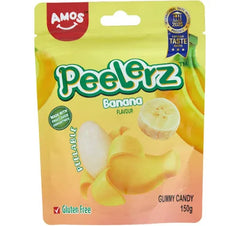 Amos Peelerz Banana Bag 150g * 12 Pack