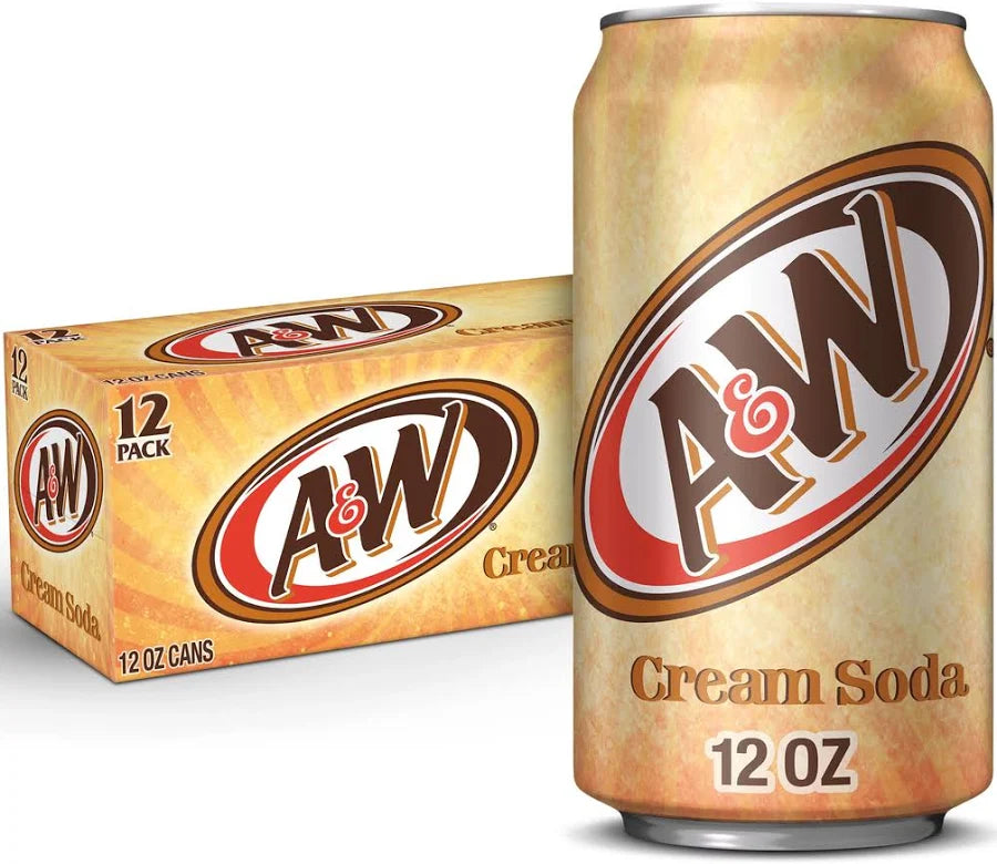 A&W CREAM SODA 355ML*12