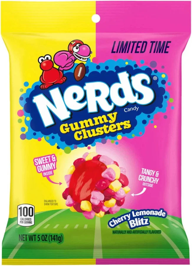 NERDS CLUSTER CHE/LEMON141G*12