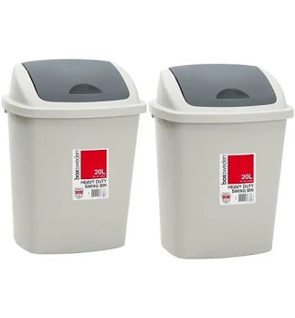 SWING BIN 20L 35X27X45CM