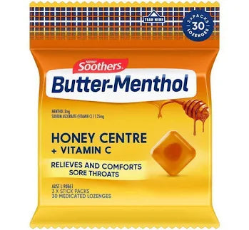 BUTTER MENTHOL HONEY 40G*36