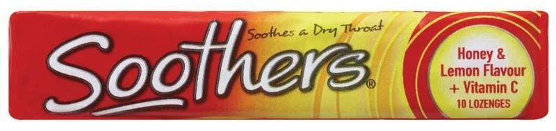Soothers Honey Lemon 36 Pack