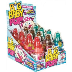 Bazooka Big Baby Pop Sours 32g * 12 Pack