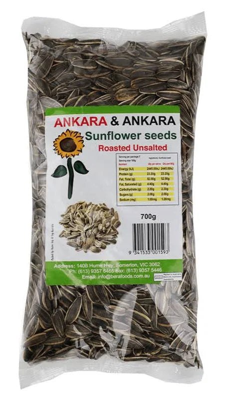 Bundle Ankara Unsalted Sunflower Seeds 700gx 12pks