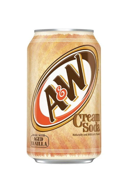 A&W ZERO CREME SODA 355ML*12