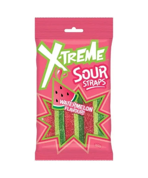 XTREME SOUR STRAP MELON 160G