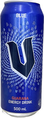 V Energy Drink Blue 12 X 500ml Can