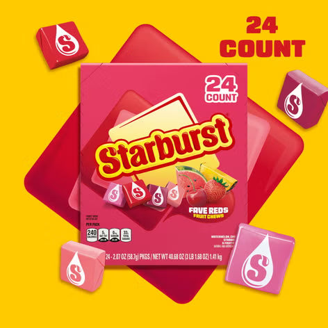 US STARBURST FAVEREDS 58.7G*24