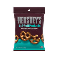 Hershey's Dipped Pretzels Milk Chocolate 120g * 12 Pack