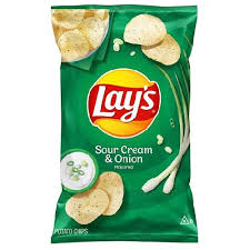 LAYS SOUR CREAM ONION 184G*15