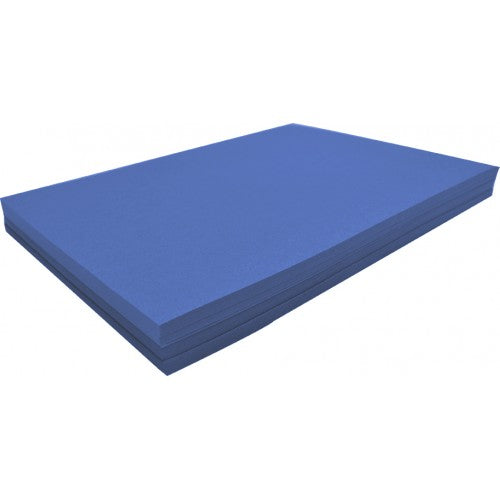 Rainbow Spectrum Board 200GSM 510mm X 640mm 100 Sheets Dark Blue.