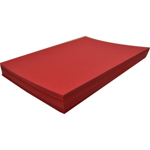 Rainbow Spectrum Board 220GSM 510mm X 640mm 100 Sheets Red.