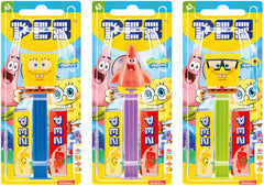 Pez Candy Dispensers - Spong Bob 17g * 6 Pack