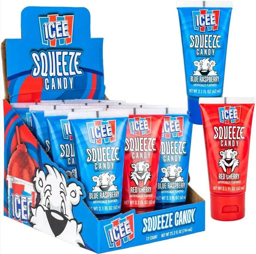 Icee Squeeze Candy 62ml * 12 Pack