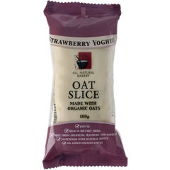 All Natural Bakery Bars Oat Slice - Strawberry & Yoghurt 100g
