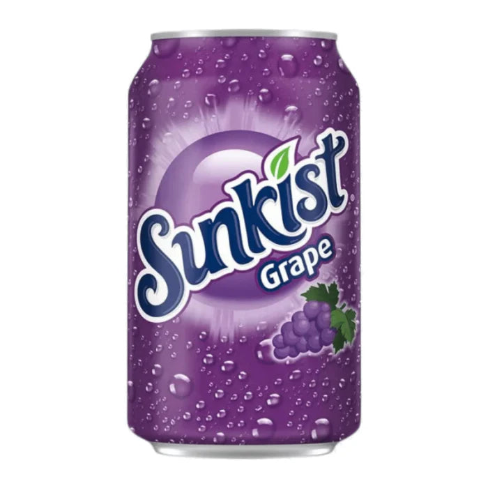 US SUNKIST GRAPE 355ML*12