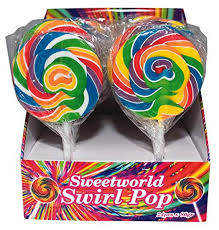 Sweetworld Swirl Pop 80g * 24 Pack