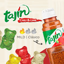 Snak Club Tajin Chili & Lime Fruity Gummy Bears 142g * 6 Pack