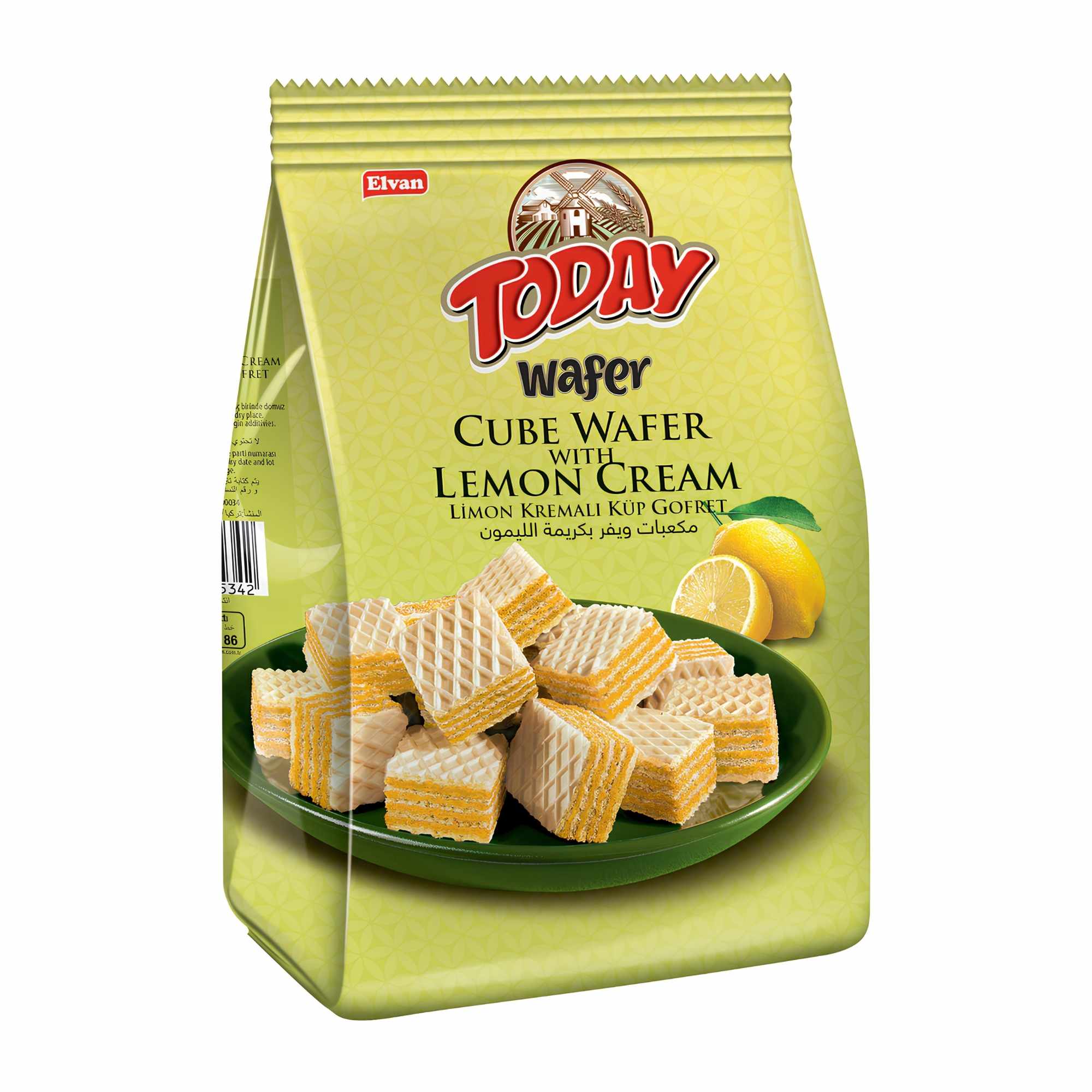 Today Lemon Wafer Cube 200g