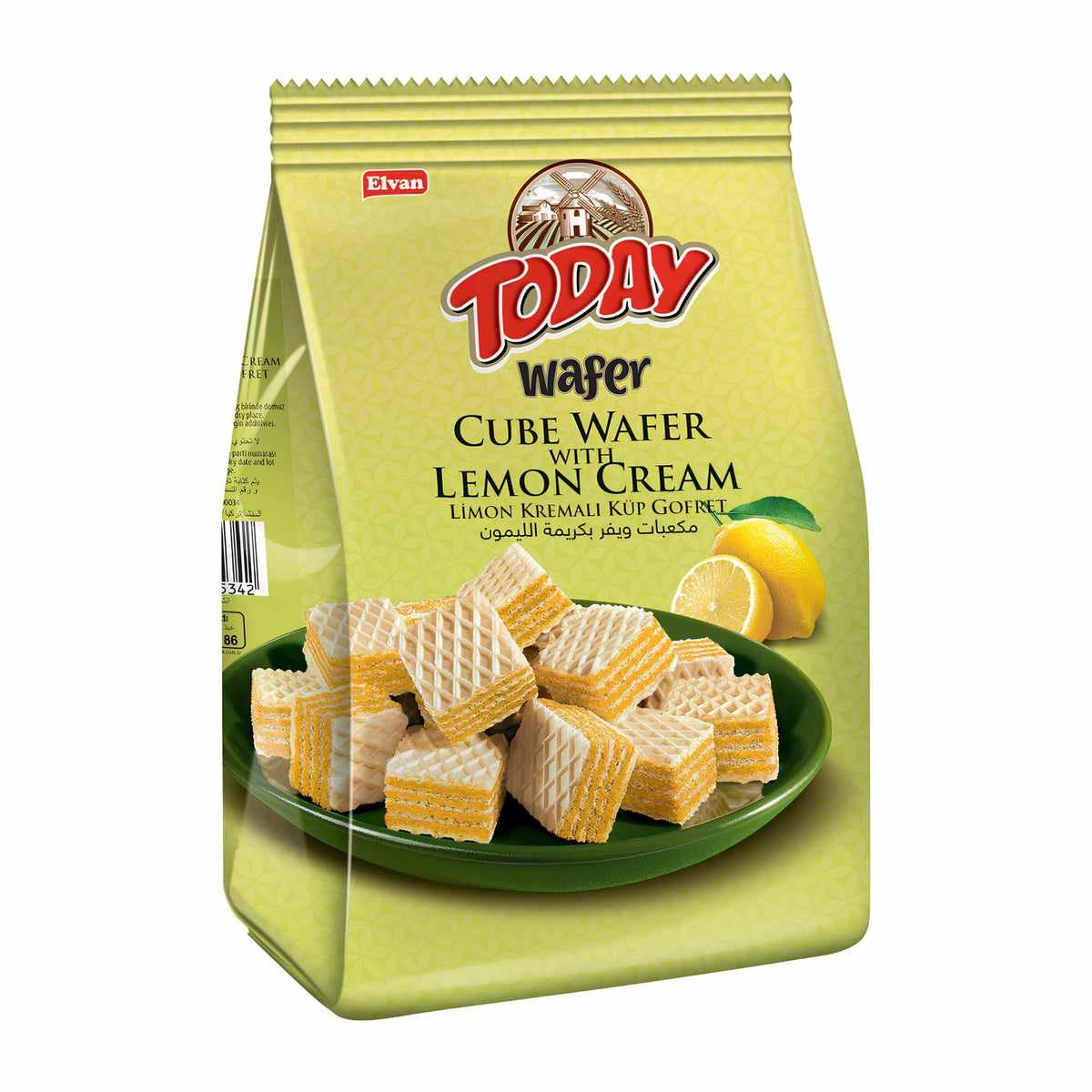 Today Lemon Wafer Cube 200g