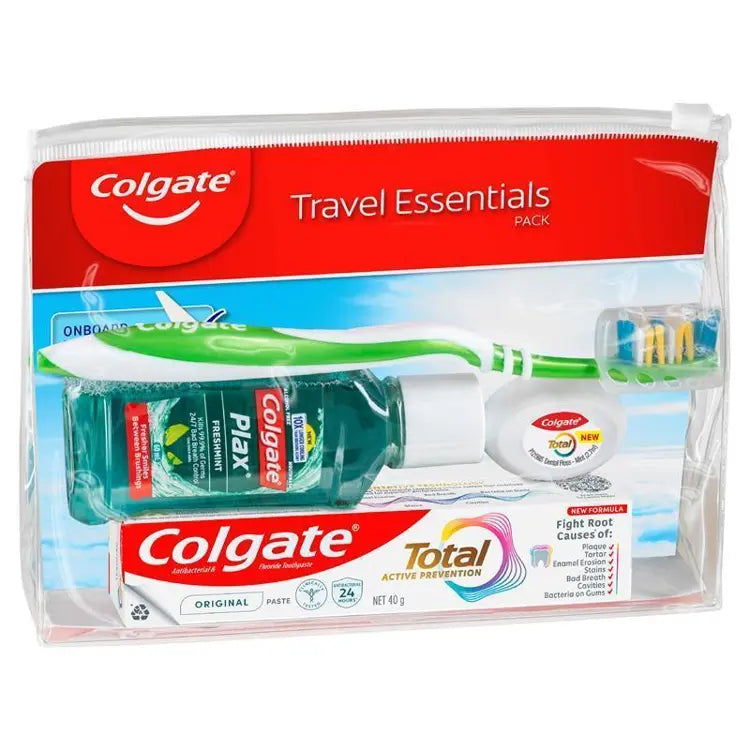 Colgate Travel Kit - Toothbrush + Toothpaste