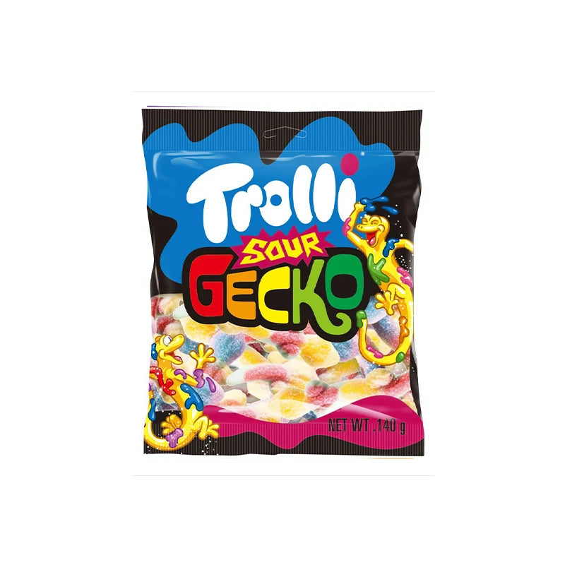TROLLI SOUR GECKO Bag 140G x 8