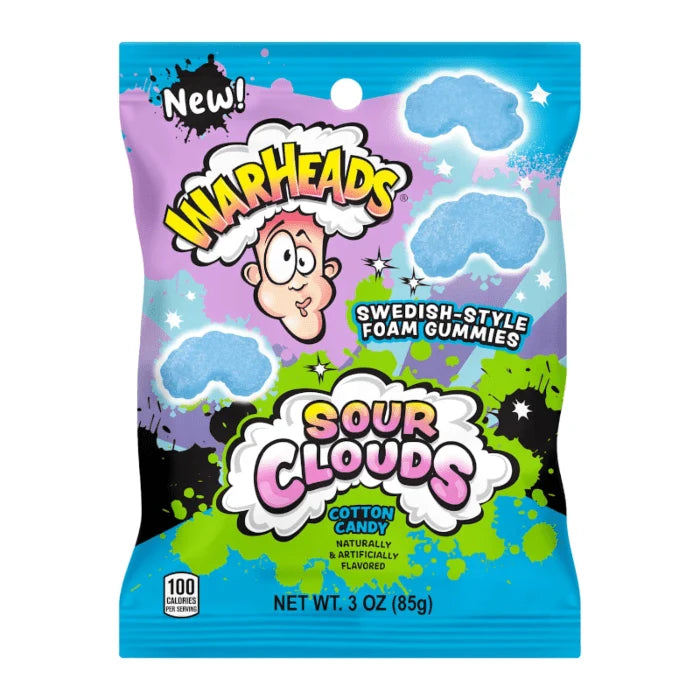 Warhead Sour Clouds Cotton Candy 85G*12
