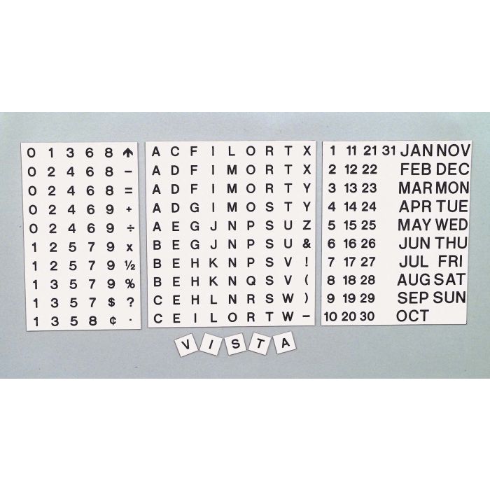 Vista Magnetic Numbers