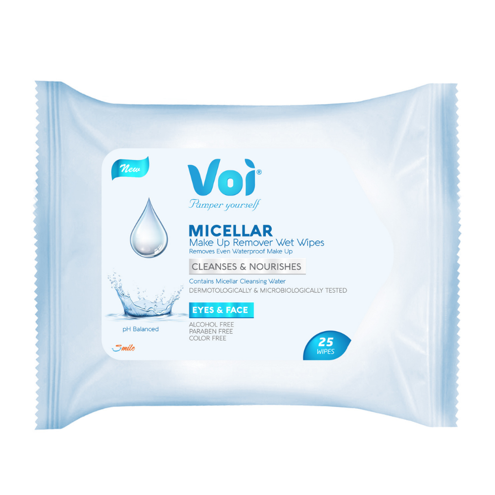 Voi Micellar Makeup Wipes 25pcs