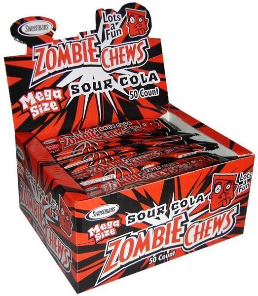 28G Zombie Chews Cola x 72 pcs